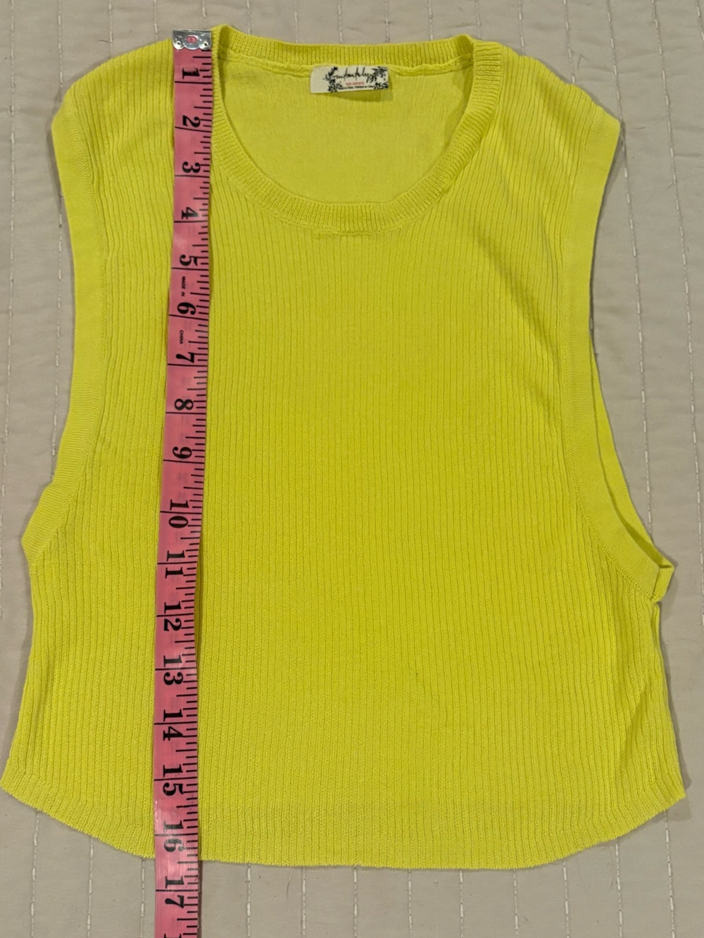 Intimately Free People "Wide Eyed" Ribbed Tank Top - Picture 5 of 5